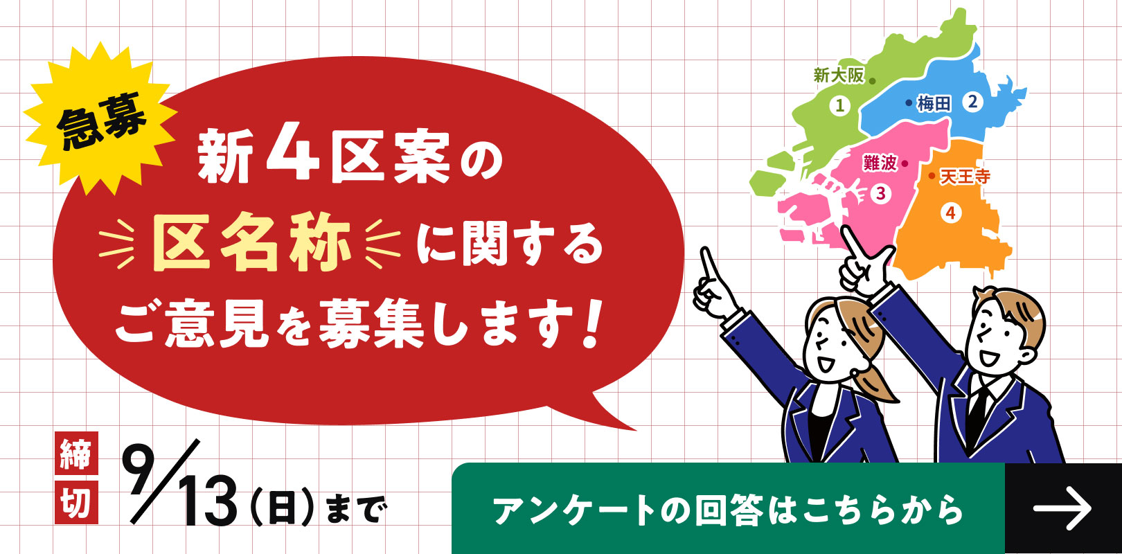 特別区の名称に関するアンケート